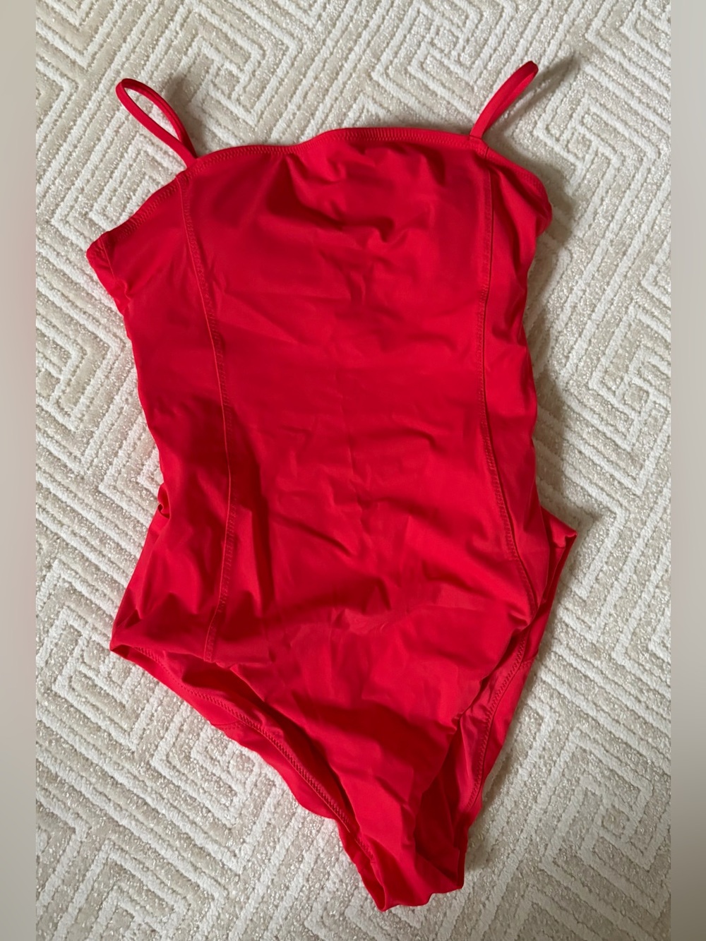 Vuori Bright Red One Piece Swimsuit